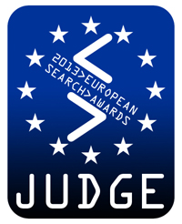 European Search Awards 2013 judge