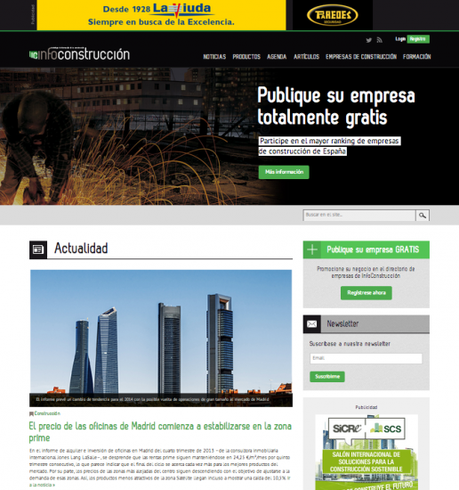 infoconstruccion.es - Portal sobre la Construcción - Infoedita
